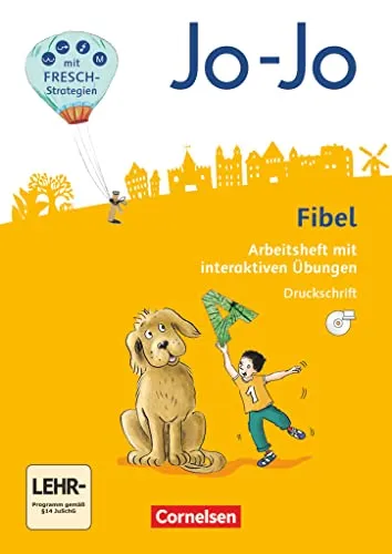 Cornelsen Jo-Jo Fibel. Allgemeine Ausgabe. Arbeitsheft. Druckschrift (Deutsch, Nicole Namour, 2016) (K5 055855726)