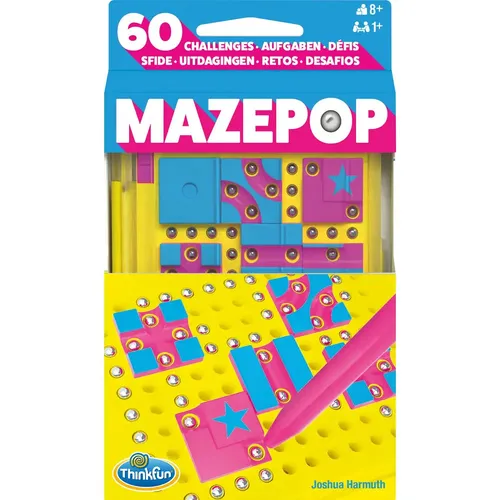 Ravensburger 76691 Logikspiel MAZEPOP - Faszinierendes Logikspiel für spannende Rätselstunden. Fördert strategisches Denken und sorgt für Spielspaß für die ganze Familie.