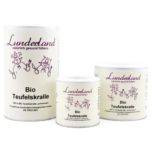 Lunderland Bio-Teufelskralle 500 g für Hunde, UVP 21,99 EUR, NEU