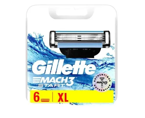 Gillette Mach3 Start 6er Pack Rasierklingen Perfekte Präzision und Komfort