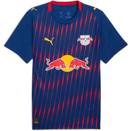 Puma Herren RB Leipzig Authentic Away Fußballtrikot 2025 2026 - Fußball-Trainingstrikots für Herren, mit Ultraweave-Technologie für leichten Tragekomfort und modernster dryCELL-Faser für optimale Feuchtigkeitsregulierung.