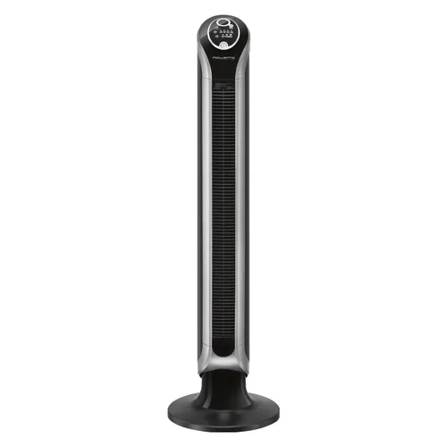 Rowenta VU6670F0 Turmventilator - Ventilator mit digitaler Kontrollanzeige und 3 Geschwindigkeitsstufen, ideal für eine individuelle Raumklimatisierung und leise im Betrieb.