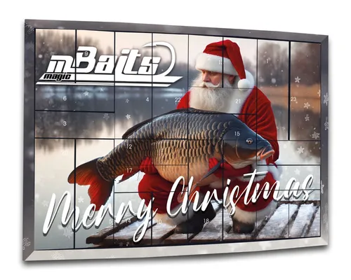 Magic Baits Adventskalender für Karpfenangler - Neuheiten & Geschenkideen: Entdecken Sie 24 exklusive Überraschungen für Angler mit hochwertigem Zubehör in einem attraktiven Design – das perfekte Weihnachtsgeschenk!