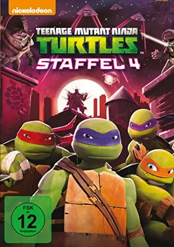 Paramount DVD Teenage Mutant Ninja Turtles Season 4 - Erlebe die packende vierte Staffel der Turtles! Mit spannenden Abenteuern in der Vergangenheit und dem Weltraum. Kämpfe gegen neue Widersacher und den ultimativen Super-Shredder. Ideal für Fans actionreicher Animation!