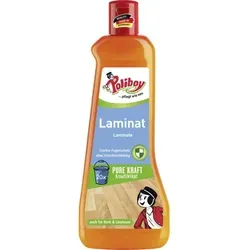 POLIBOY Laminat Reiniger Konzentrat 500 ml - Bodenreiniger mit Nässeschutz-Formel, reinigt kraftvoll und bietet hygienische Frische durch natürliche Aktivstoffe der Orange. Sparsam in der Anwendung – nur 40 ml pro 5 Liter Wischwasser!