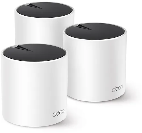TP-Link Deco X55 - AX3000 WLAN-Repeater, Wi-Fi 6 für superschnelles Mesh-WLAN bis 603 m, KI-optimiert für nahtlose Abdeckung und ideale Performance