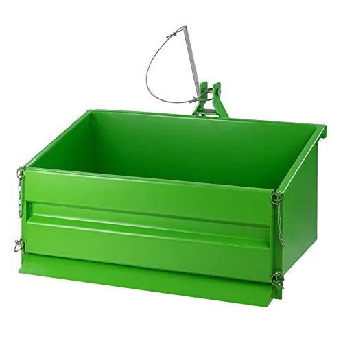 Traktor Heckcontainer 1000S Basic - 100cm, 250kg - Anhänger & Kipper - Robuste Heckmulde mit einer Tragkraft von 250kg, ideal für effizienten Transport von Materialien.