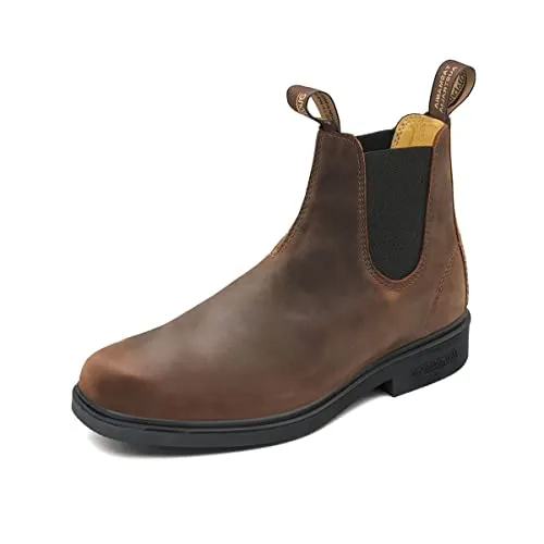 Blundstone Unisex Chelsea Boots - Braun/Beige/Schwarz 4 - Wanderschuhe mit robustem Design und hervorragendem Tragekomfort, ideal für Outdoor-Abenteuer und den Alltag.
