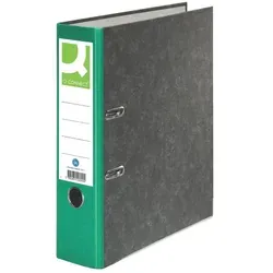Q-Connect Wolkenmarmor-Ordner - A4, 80 mm, grün