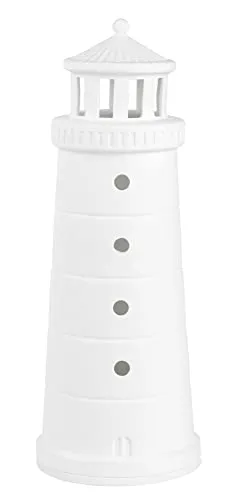 Räder Meer als Worte - Leuchtturm XXL, stilvoller Teelichthalter für maritime Atmosphäre