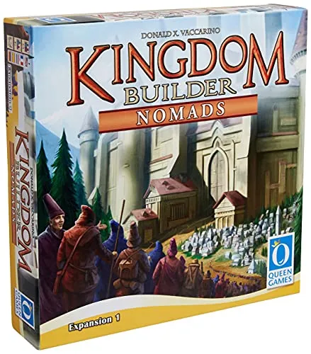 Queen Games 60923 - Kingdom Builder Erweiterung 1: Nomads