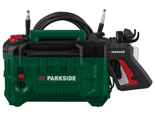 PARKSIDE Hochdruckreiniger "PHDS 110 C3 Silent" - Kraftvoller Hochdruckreiniger für Fahrzeuge und Außenflächen. Mit innovativer Silent-Technologie für leise Reinigung. Ideal für Terrassen, Wege und Zufahrten.