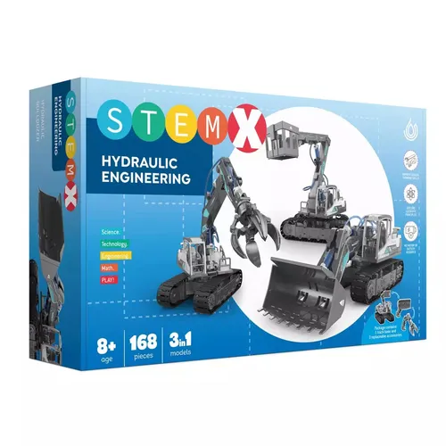 STEMX. Koparka hydrauliczna IZ Toys 3858894671625