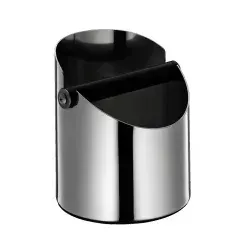 Cilio Espresso-Ausschlagdose 550 689 - Kaffeezubehör & Espressozubehör, polierte Edelstahl-Ausschlagdose mit 14 cm Durchmesser, ideal für einfaches Entsorgen von Kaffeesatz, der auch als Pflanzendünger genutzt werden kann.