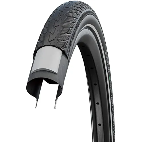 Schwalbe Road Cruiser Plus 28 x 1.75 - Fahrradreifen mit Pannenschutz und langlebiger Gummimischung, ideal für komfortable Fahrten auf Straßen und Radwegen.