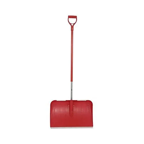 WOLF Schneeschieber SN-M 55/ZM-AD 120 - 55CM Schneeschaufel mit Stiel - Spaten, Schaufeln & Schippen - Robuste 55CM Schneeschaufel mit ergonomischem Stiel für müheloses Schneeräumen.