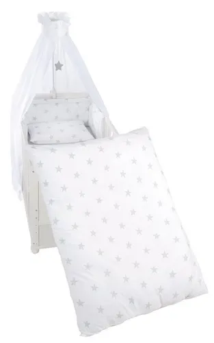roba® Kinderbettwäsche Little Stars 100 x 135 cm - Bettwäsche-Set in verschiedenen Motiven mit 100% Baumwolle, ideal für süße Träume und ein gemütliches Kinderzimmer.