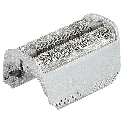 vhbw Doppelscherfolie kompatibel mit Braun 4740, 4745, 4747, 4775, 4835, 4840, 4845, 4875, 4876, 5491, 5492, 5493, 5494, 5495, 5713 Elektrorasierer - Typ 30B + Rahmen, Silber