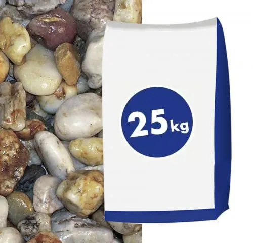 Quarzkies 16-32 mm 25 kg Dekorativ, Garten- und Landschaftsbau, Wege, Terrassen, Aquaristik,