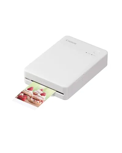 Canon SELPHY QX20 - Mobiler Fotodrucker mit WLAN, druckt lebendige Bilder in Sticker- und Kreditkartenformat, inkl. 3 Monate Disney+ geschenkt