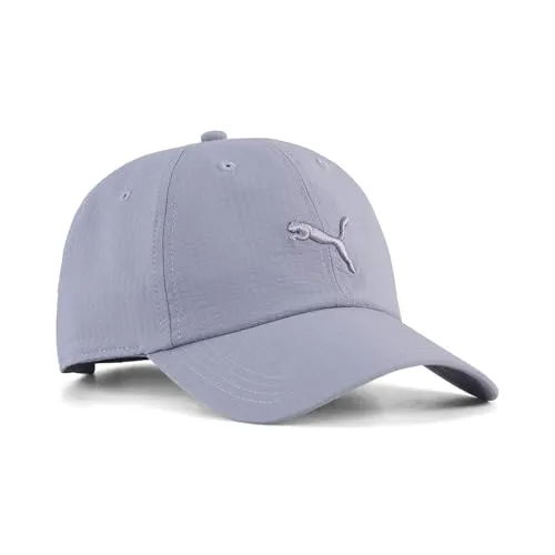 PUMA Premium Essentials Baseball Cap für Erwachsene, OneSize, Gray Sky - Stylische Baseball Cap mit verstellbarem Verschluss und charakteristischen PUMA Design-Details – ideal für sportliche Aktivitäten und den Alltag.