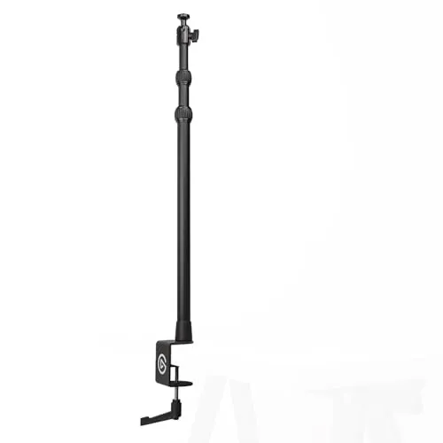 Elgato Master Mount L - Tischklemme mit ausfahrbarer Stange bis 125 cm, ideal für Streaming und Videokonferenzen, kompatibel mit Kameras und Mikrofonen
