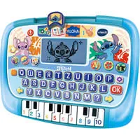 Stitch - Lerntablet - Interaktives Lerntablet für Kinder mit 10 Aktivitäten und 4 Spielmodi, fördert spielerisch Wissen zu Zahlen, Buchstaben und Musik im farbenfrohen Stitch-Design.