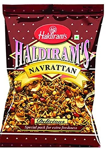 Haldirams Nav Rattan namkeen Snacks - 200g - 3er-Packung