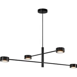 Nordlux LED Pendelleuchte CLYDE mit Dimmfunktion - Moderne Hängeleuchte für stimmungsvolles Licht, warmweiß, 4-flammig, verstellbare Abhängung bis 200 cm, ideal für jeden Wohnraum.