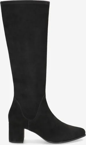 Peter Kaiser 9-75526-45-044 Stiefel schwarz 40,5 EU - Elegante Stiefel in Größe 40,5 aus hochwertigem Leder und Veloursleder, mit 5 cm Absatzhöhe für einen femininen Auftritt.