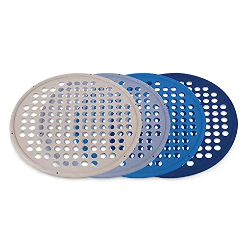 AFH Webshop Progressiver Handtrainer | Power Web | Handweb | Grip Trainer | Web Trainer Deluxe | Durchmesser: 36 cm | Verschiedene Widerstände (4er Spar-Set leicht (xx-Light bis medium))