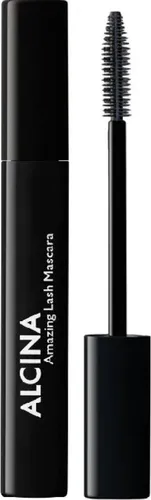 Alcina Amazing Lash Mascara 010 black - 8ml - Die Alcina Amazing Lash Mascara 010 black sorgt für lange, perfekt getrennte Wimpern mit faszinierendem Schwung. Mit ihrem flexiblen Bürstchen erreichen Sie jeden Wimpernansatz mühelos. Ideal für einen beeindruckenden Augenaufschlag.