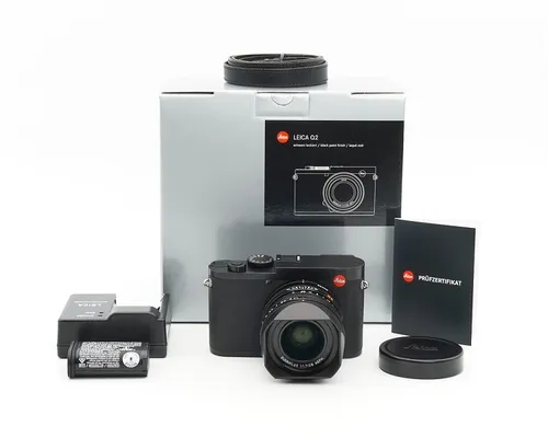 Leica Q2 19050 Kompaktkamera - Hochwertige Bildqualität - Spiegelreflex- & Systemkameras mit 47,3 MP Auflösung, ideal für kreative Fotografie und 4K Filmaufnahmen.
