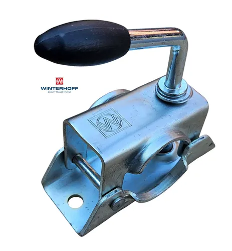 Winterhoff Ø48mm Klemmschelle Klemmhalter Anhänger Stützrad Stütze 250kg
