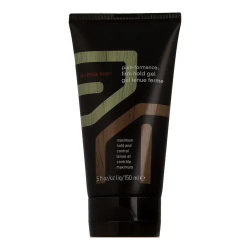 AVEDA Men Pure-Formance Firm Hold Gel 150 ml - Haarstyling-Produkt für maximalen Halt und Kontrolle, mit erfrischendem Aroma aus ätherischen Ölen. Ideal für definiertes Styling ohne Rückstände.