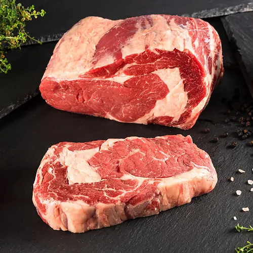 Wurstbaron® Rib-Eye Steak-Set - 4 Steaks ca. 1,4 Kg (34,72 EUR/kg)