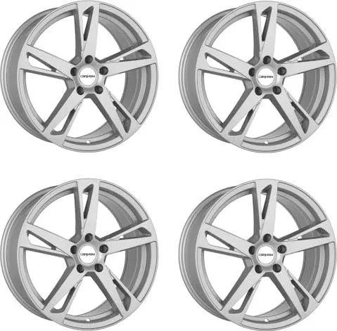 Carmani 16 Anton Alufelgen 17 Zoll - Einteilige 7.5x17" Alufelgen in Schwarz Matt mit Doppelspeichen-Design, ideal für sportliche Fahrzeuge und maximale Traglast von 690 kg.