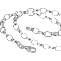 SilberDream Charm-Kette FC01XK - Modische Charmskette aus 925 Sterling Silber, ca. 50cm lang, allergenfrei und perfekt für individuelle Charms.
