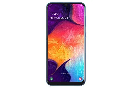 Samsung Galaxy A50 Smartphone - 6.4 Zoll, 128GB, 4GB RAM, Triple-Kamera und 25MP Selfie, ideal für kreative Fotografie und mehr Speicherplatz