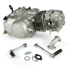 Motor komplett Lifan 125cc 1P52FMI / 1P54FMI - Landwirtschaftstechnik - Leistungsstarker und robuster 125cc Lifan Motor, ideal für Einsteiger und vielseitig einsetzbar. Inklusive Zündkerze und Schaltpedal.