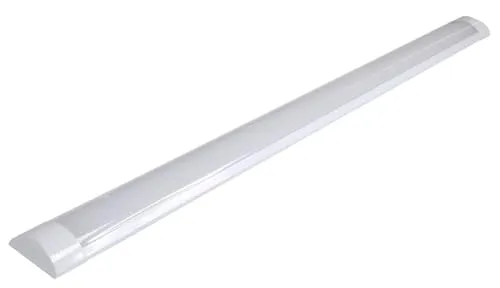 LICHT DISCOUNT LED Werkstatt Leuchte Batten Lichtleiste Aluminium 1000 mm 230V 32W 3000K 3200 Lumen Super Helle Garagenbeleuchtung ultraleicht zur Montage