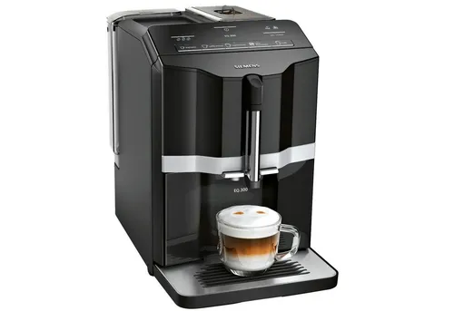 SIEMENS Kaffeevollautomat schwarz - Kaffeevollautomat in elegantem Schwarz, für perfekten Kaffeegenuss auf Knopfdruck – ideal für Kaffeeliebhaber.