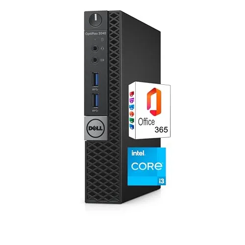 PC Dell Optiplex 3040 Micro-Intel, I3-6100T, RAM, 8 GB, SDD, 240 GB, W11, WLAN (generalüberholt)
