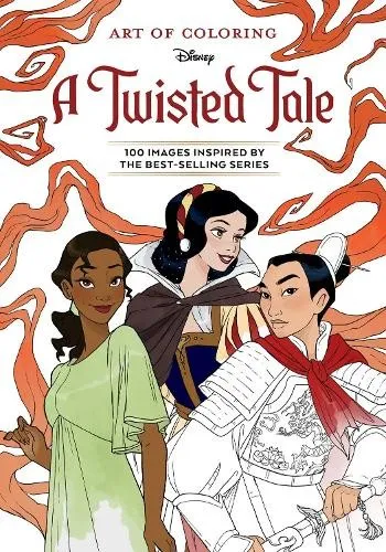 Disney Books Art of Coloring: A Twisted Tale (Taschenbuch) (US IMPORT)