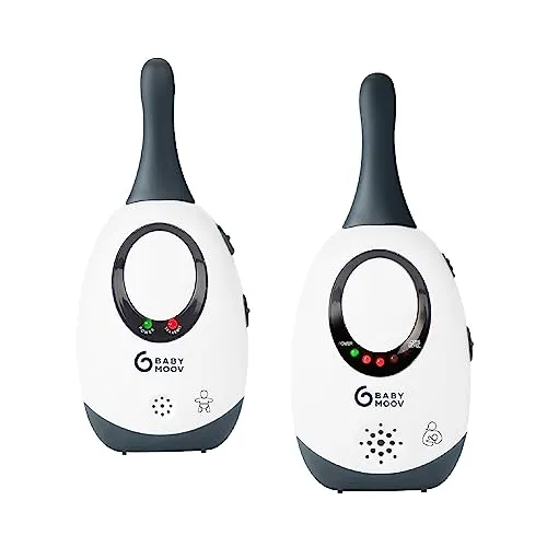 Babymoov Babyphone Simply Care - Audio-Babyfone mit analoger Technologie für strahlungsarmen Betrieb, 300m Reichweite und lebenslanger Garantie bei Registrierung. Ideal für sichere Überwachung Ihres Babys.
