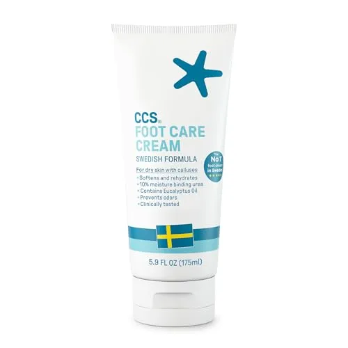 CCS Professional Fußpflegecreme, 175 ml, 10 Prozent Harnstoff