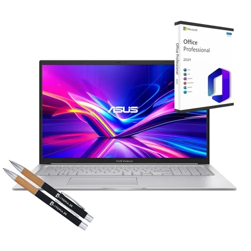 Asus VivoBook X170 - Intel Core i5 - 16GB RAM - 500GB SSD - Laptops mit 17.3" Full HD Display, ideal für Arbeit und Freizeit. Inklusive Windows 11 Pro und MS Office 2024 für sofortige Produktivität.