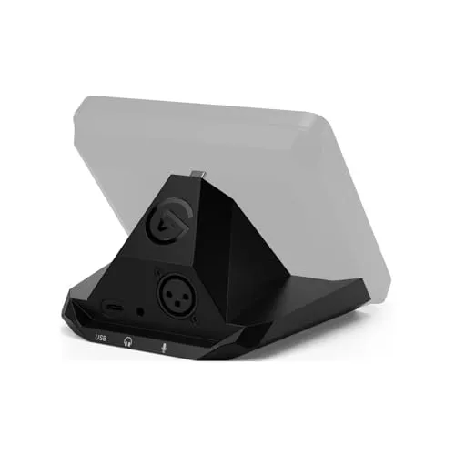Elgato XLR Dock – Anpassbare XLR-auf-USB-Mikrofonschnittstelle - Audio-Interfaces für Stream Deck +, bietet 75 dB Verstärkung und Phantomspeisung für optimale Klangqualität, perfekt für Streamer und Podcaster.