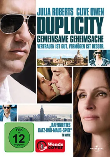 DUPLICITY - Gemeinsame Geheimsache (2009) * DVD * NEU * OVP mit Julia Roberts