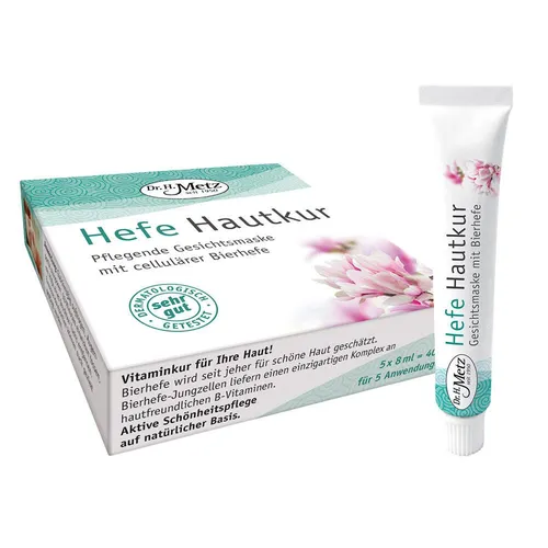 HEFE HAUTKUR Gesichtsmaske 5x8 ml Tube 40 ml
